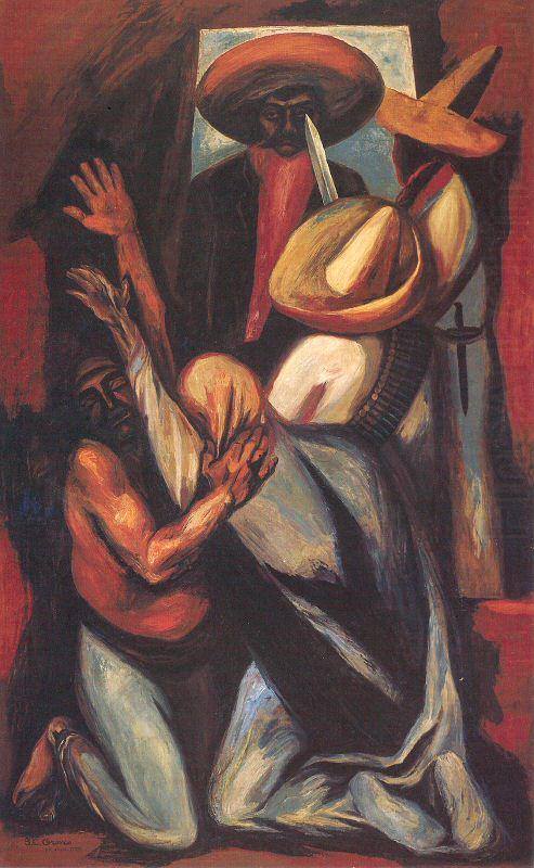 Orozco, Jose Clemente Zapata china oil painting image